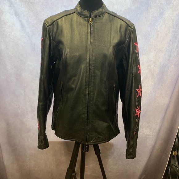 UNIK Premium Leather Motorcycle Jacket NWOT!!!! - Picture 2 of 11